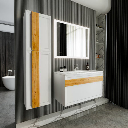 Тумба с раковиной Бриклаер Берлин 100 4627125416095 фото