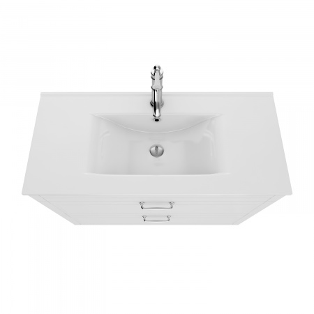 Тумба с раковиной Iddis Oxford OXF10W1i95K фото
