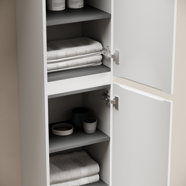 Шкаф-пенал Sancos Code PCD35W белый фото