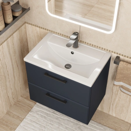 Тумба под раковину Uperwood Foster 60 TFosterNEW60b черная фото