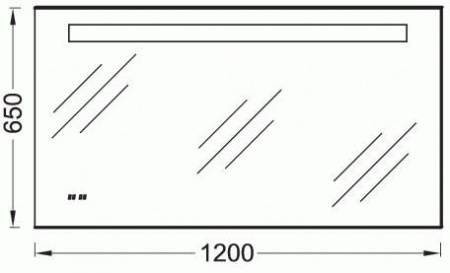 Зеркало с подсветкой Jacob Delafon Formilia EB1163-NF 120 см фото