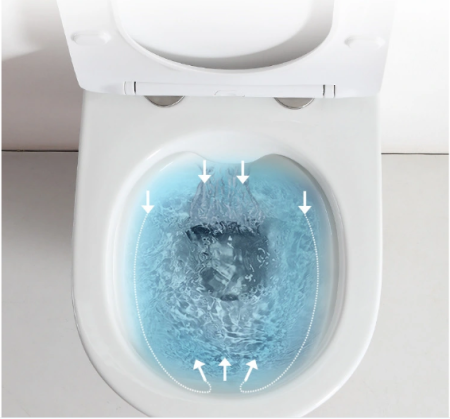 Унитаз подвесной безободковый Cerutti SPA Santa Aria СТ9666 с сиденьем фото