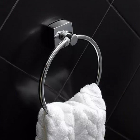 Полотенцедержатель кольцо Fixsen Kvadro FX-61311 фото