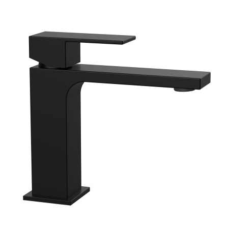 Смеситель для раковины Vincea Cube VBF-1C01MB черный матовый фото