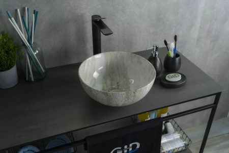 Накладная раковина GID MNC487 32х32 фото