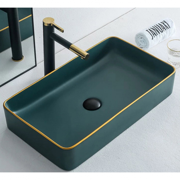 Накладная раковина Bronze de Luxe 1061 60x35 фото