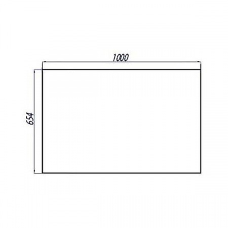 Зеркало Акватон Отель 100 1A107402OT010 фото