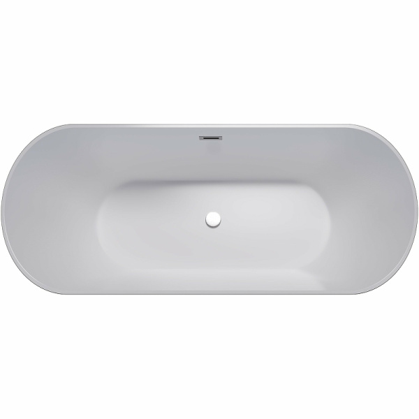 Акриловая ванна Grossman GR-2601B 170x70 черная глянцевая фото