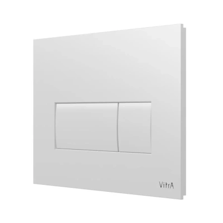 Клавиша смыва VitrA Root Square 740-2300 белая глянцевая фото
