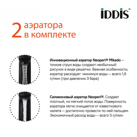 Смеситель для раковины Iddis Slide SLIGMBTi01 фото