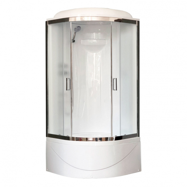 Душевая кабина Royal Bath ВК RB90BK1-M-CH 90x90 фото