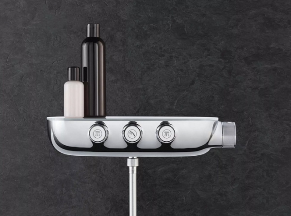 Душевая система скрытого монтажа Grohe SmartControl Rainshower Duo 26443000 фото