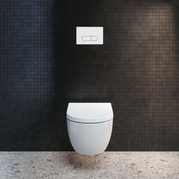 Клавиша смыва для унитаза Ideal Standard Prosys Oleas M1 R0115AC белая глянцевая фото