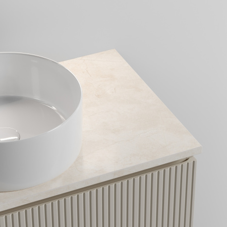 Столешница с отверстием под смеситель Sancos TT80A2X 80 см, kreman фото