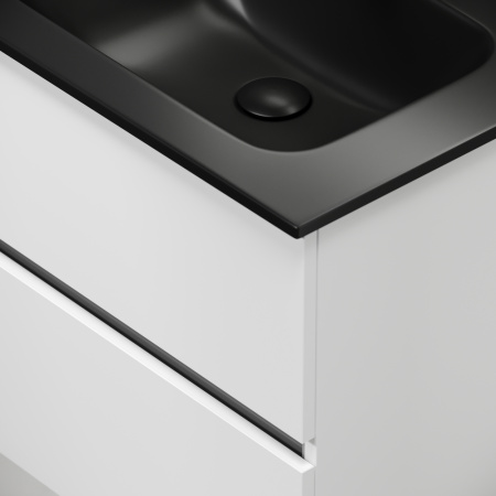 Тумба под раковину Sancos Urban UR60W белый глянец фото