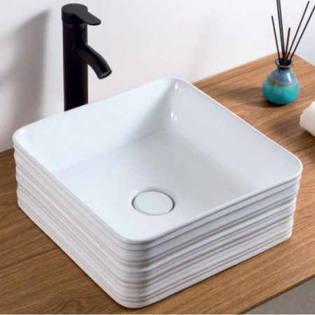 Раковина-чаша BelBagno 38 BB1407 белая фото