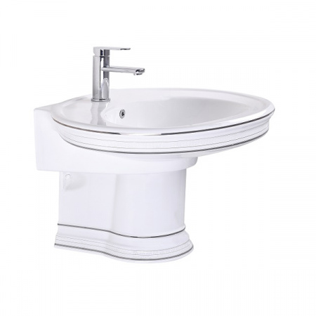 Подвесная раковина CeramaLux Lux Classic 1414 фото