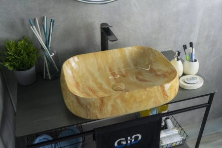 Накладная раковина GID MNC185 56х42 фото