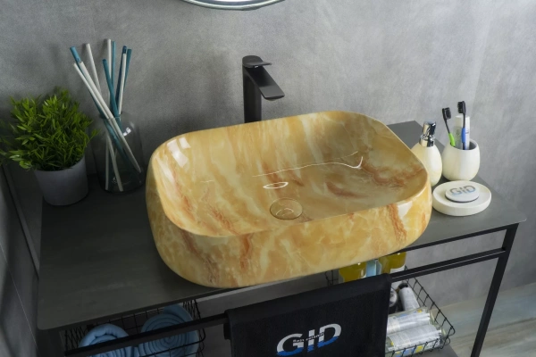 Накладная раковина GID MNC185 56х42 фото