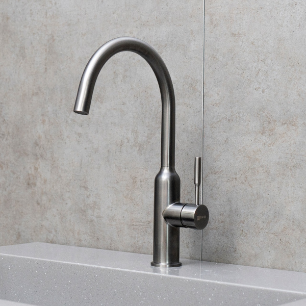 Смеситель для кухни Lemark Expert LM5079GMN графит фото