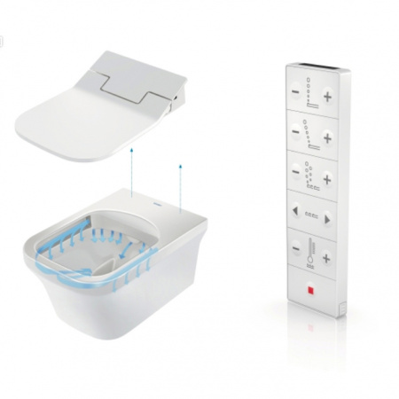 Сиденье с душем для унитазов Duravit SensoWash? Slim 611000002000300 фото