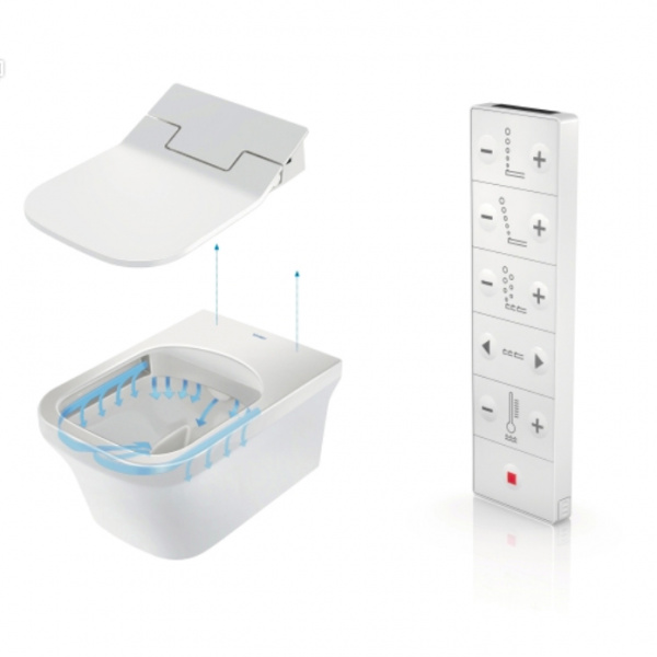 Сиденье с душем для унитазов Duravit SensoWash? Slim 611000002000300 фото