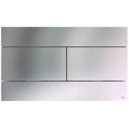 Клавиша смыва Oli Slim 659046 матовый хром фото
