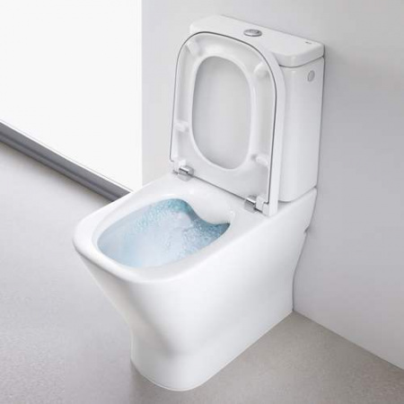 Унитаз напольный с бачком Roca Gap Clean Rim 34273700H (выпуск Vario) фото