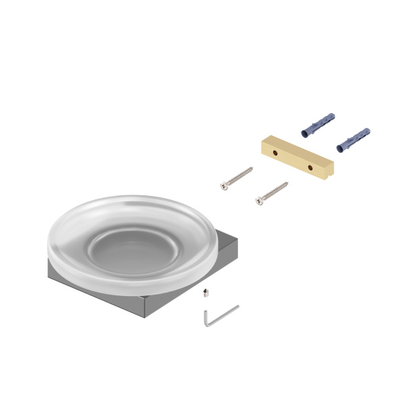 Мыльница Timo Petruma 15221/18 Черное золото фото