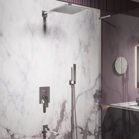 Душевая система скрытого монтажа Vincea Puro VSFW-5P1CH хром фото