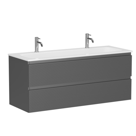 Тумба под раковину Sancos Folk FL120GS Grey soft фото