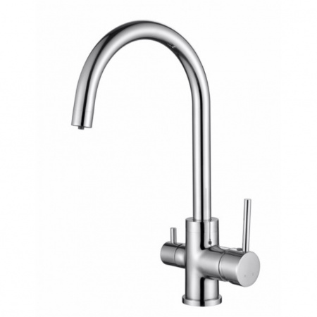 Смеситель для кухни кухни с фильтром для воды Kaiser Merkur 26744 хром фото