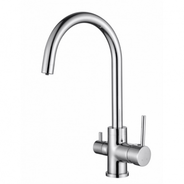 Смеситель для кухни кухни с фильтром для воды Kaiser Merkur 26744 хром фото