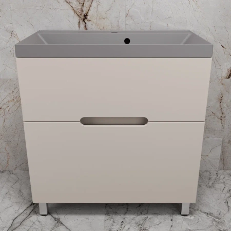 Тумба напольная Style Line Матис 80 ЛС-00002437 крем фото