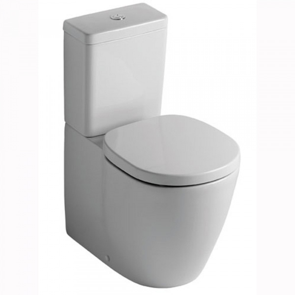 Унитаз напольный Ideal Standard Connect E803701 с бачком Cube E797001 фото
