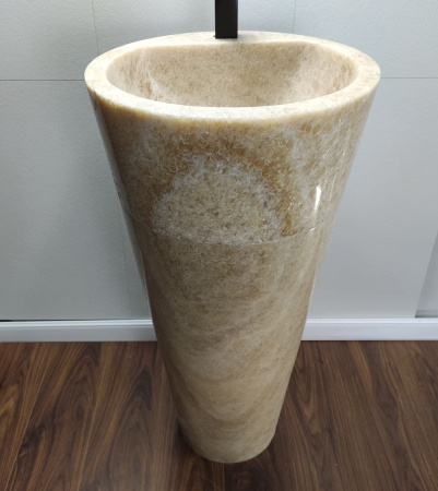 Раковина напольная из оникса Sunset ON-01354 (45*45*90) фото