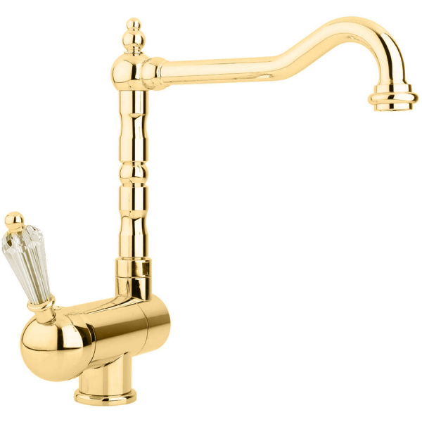 Смеситель для кухни Cezares Vintage VINTAGE-LLPM2-03-Sw золото/swarovski фото