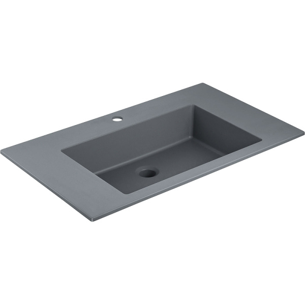 Раковина Vincea 80 VCB-13800G серая матовая фото