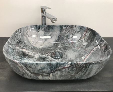 Накладная раковина CeramaLux MNC K397G124 50х40 фото