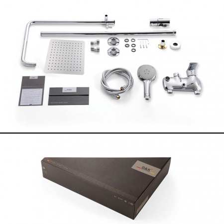 Душевая система (стойка) D&K Reisling Rhein DA1273701B03 фото