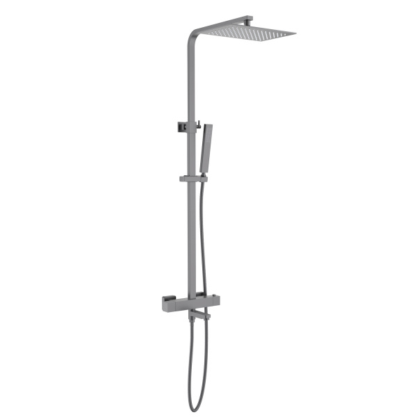 Душевая система с термостатом Timo Tetra-Thermo SX-0169/18 черное золото фото