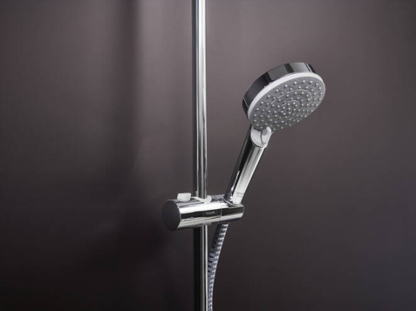 Душевая система (стойка) с термостатом Hansgrohe Vernis Shape Showerpipe 230 1jet 26319000 хром фото