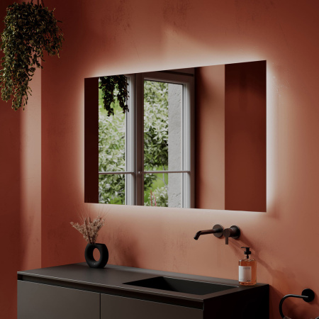 Зеркало с подсветкой Sancos Square SQ1200 120x70 фото