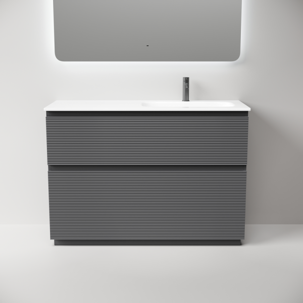Тумба под раковину Sancos Folk Floor FL120FRGS Grey soft фото