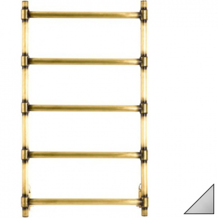 Полотенцесушитель электрический Garcia Орлеан 5П 50х95 никель хром фото