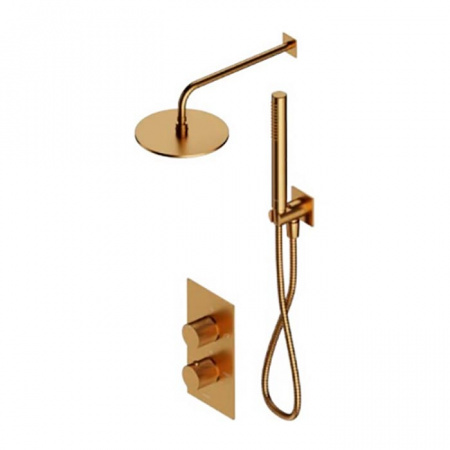 Душевая система для скрытого монтажа Omnires Contour SYSCT11GLB золото фото