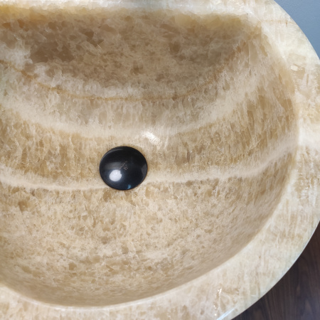 Раковина напольная из оникса Sunset ON-01344 (40*40*90) фото