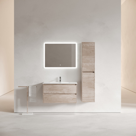 Тумба под раковину Sancos Libra LB90EG дуб галифакс натуральный фото