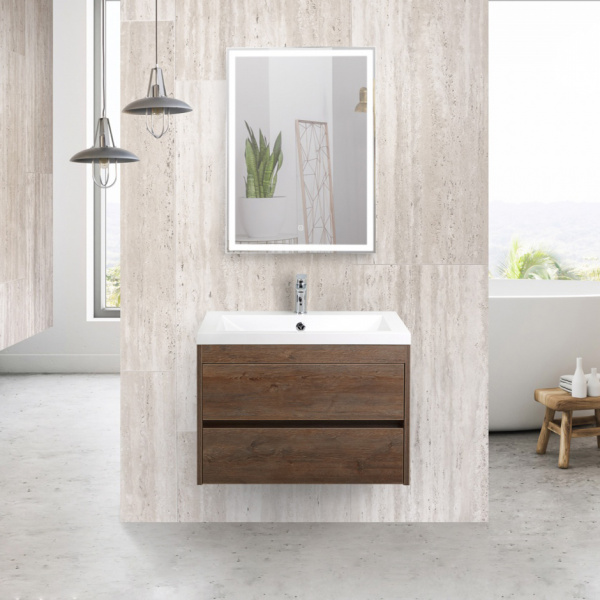 Тумба с раковиной подвесная Art&Max Family Family-750-2C-SO-PS 75 см фото