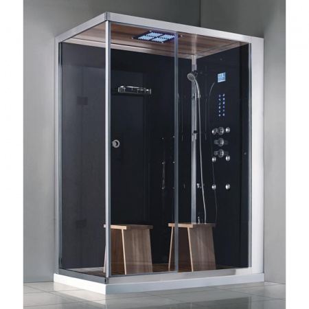 Душевая кабина Grande Home WS141-2L/S6/BB 150x90 R фото